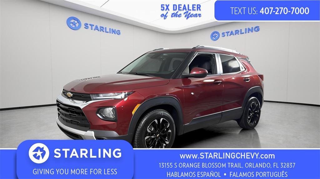 used 2022 Chevrolet TrailBlazer car, priced at $16,865