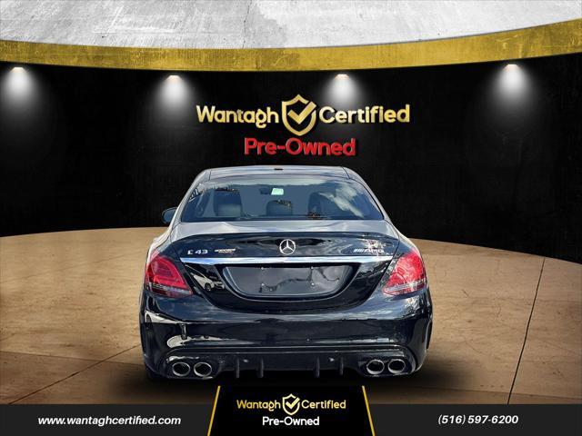 used 2021 Mercedes-Benz AMG C 43 car, priced at $38,795