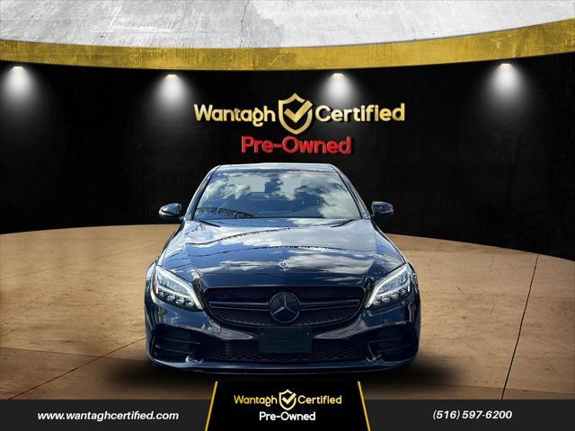 used 2021 Mercedes-Benz AMG C 43 car, priced at $38,795