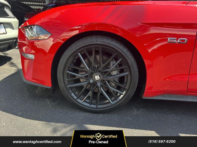 used 2022 Ford Mustang car, priced at $34,995