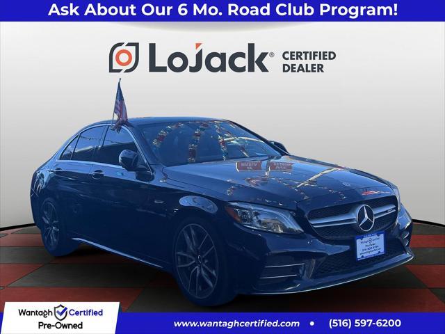 used 2020 Mercedes-Benz AMG C 43 car, priced at $32,595