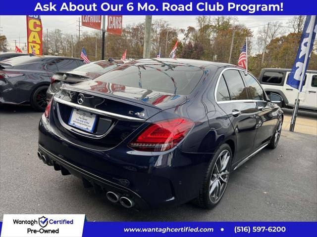 used 2020 Mercedes-Benz AMG C 43 car, priced at $32,595