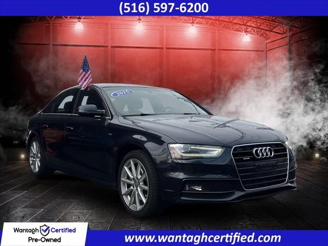 used 2015 Audi A4 car, priced at $5,500