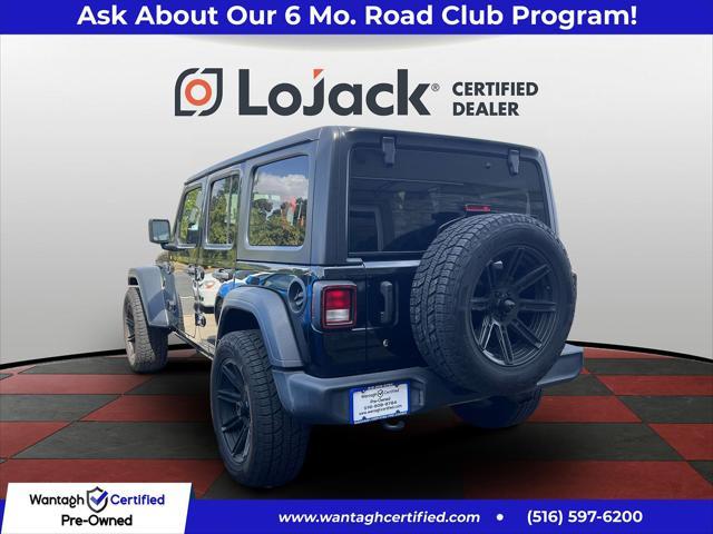 used 2020 Jeep Wrangler Unlimited car, priced at $23,595