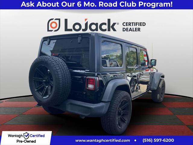 used 2020 Jeep Wrangler Unlimited car, priced at $23,595