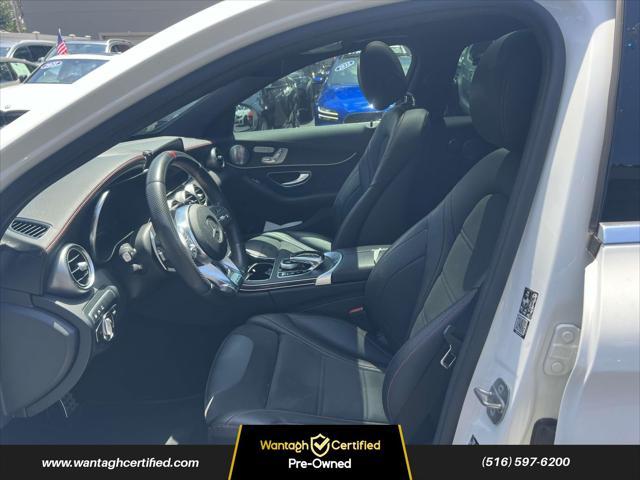 used 2020 Mercedes-Benz AMG C 43 car, priced at $29,995