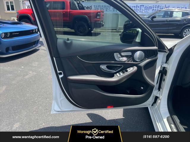 used 2020 Mercedes-Benz AMG C 43 car, priced at $29,995