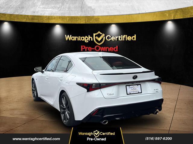 used 2022 Lexus IS 350 car, priced at $37,795