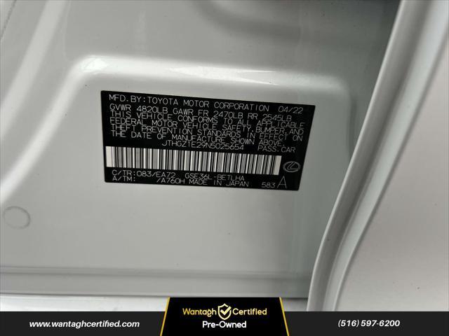 used 2022 Lexus IS 350 car, priced at $37,795