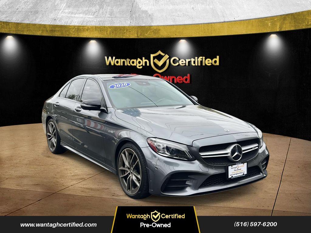 used 2020 Mercedes-Benz AMG C 43 car, priced at $33,995