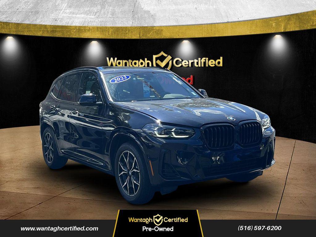 used 2023 BMW X3 car, priced at $38,795