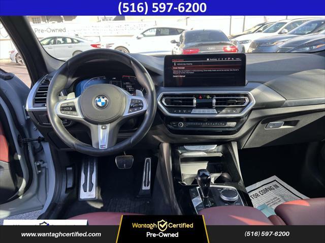 used 2022 BMW X3 car, priced at $34,495