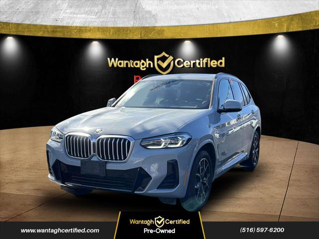 used 2022 BMW X3 car, priced at $34,495