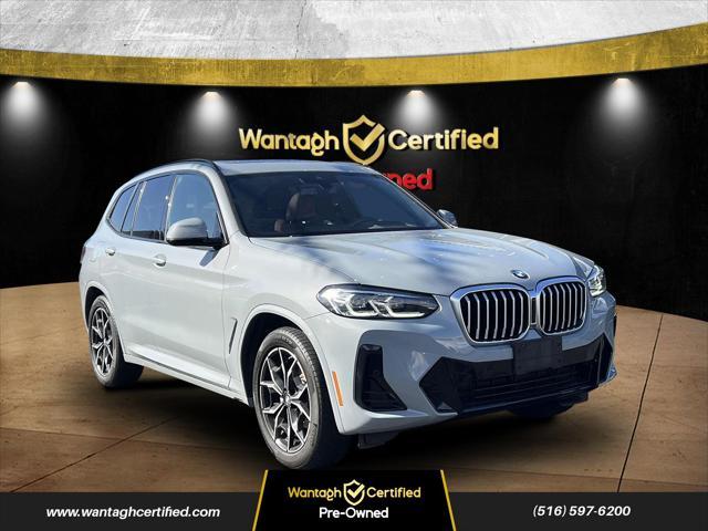 used 2022 BMW X3 car, priced at $34,495