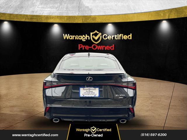 used 2024 Lexus IS 350 car, priced at $42,995