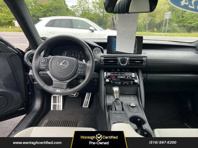 used 2024 Lexus IS 350 car, priced at $42,995