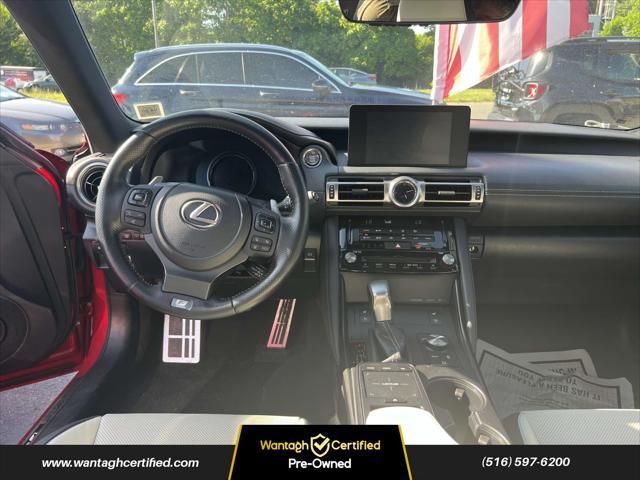 used 2021 Lexus IS 350 car, priced at $32,995