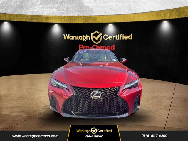 used 2021 Lexus IS 350 car, priced at $32,995