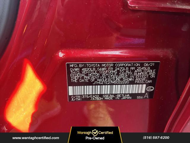 used 2021 Lexus IS 350 car, priced at $32,995