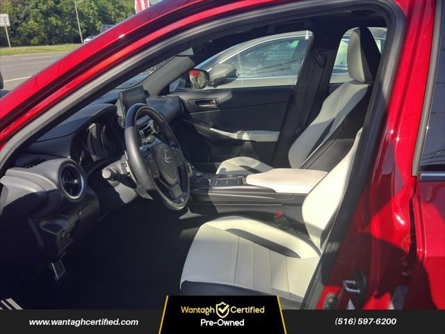 used 2021 Lexus IS 350 car, priced at $32,995