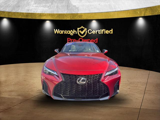 used 2021 Lexus IS 350 car, priced at $32,995