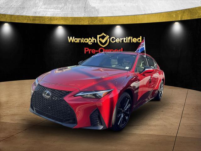 used 2021 Lexus IS 350 car, priced at $32,995