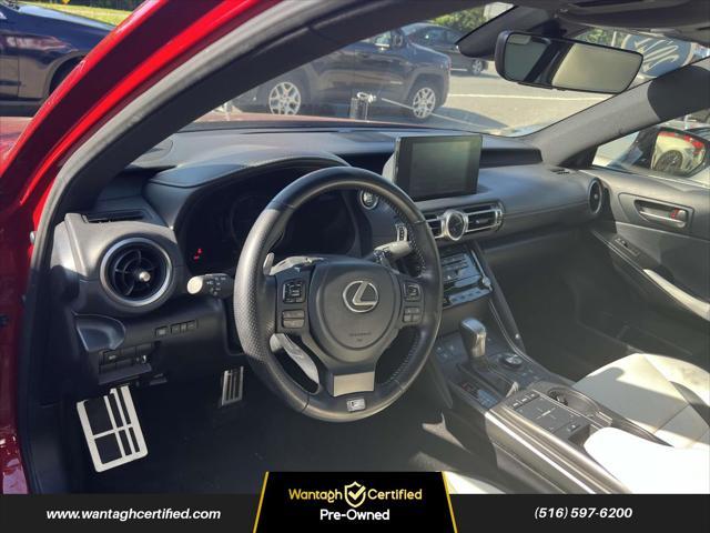 used 2021 Lexus IS 350 car, priced at $32,995
