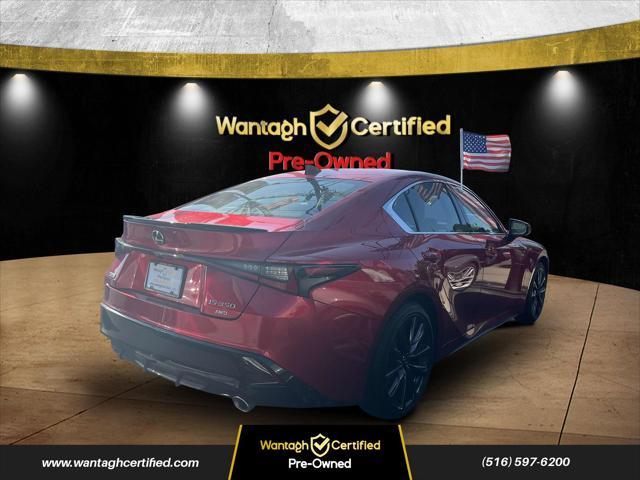 used 2021 Lexus IS 350 car, priced at $32,995