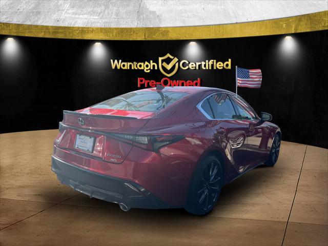 used 2021 Lexus IS 350 car, priced at $32,995