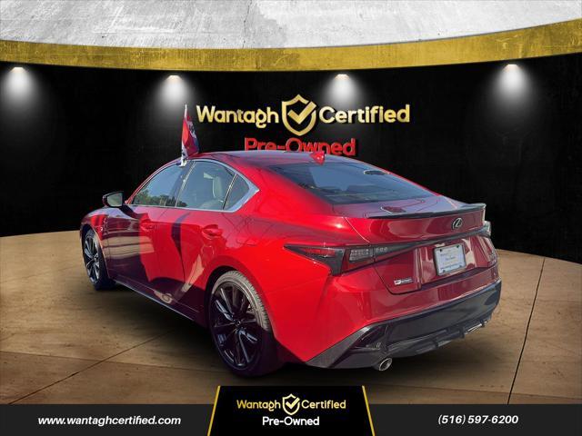used 2021 Lexus IS 350 car, priced at $32,995