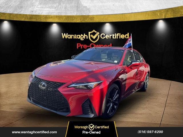 used 2021 Lexus IS 350 car, priced at $32,995