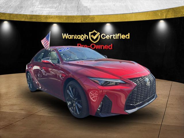 used 2021 Lexus IS 350 car, priced at $32,995