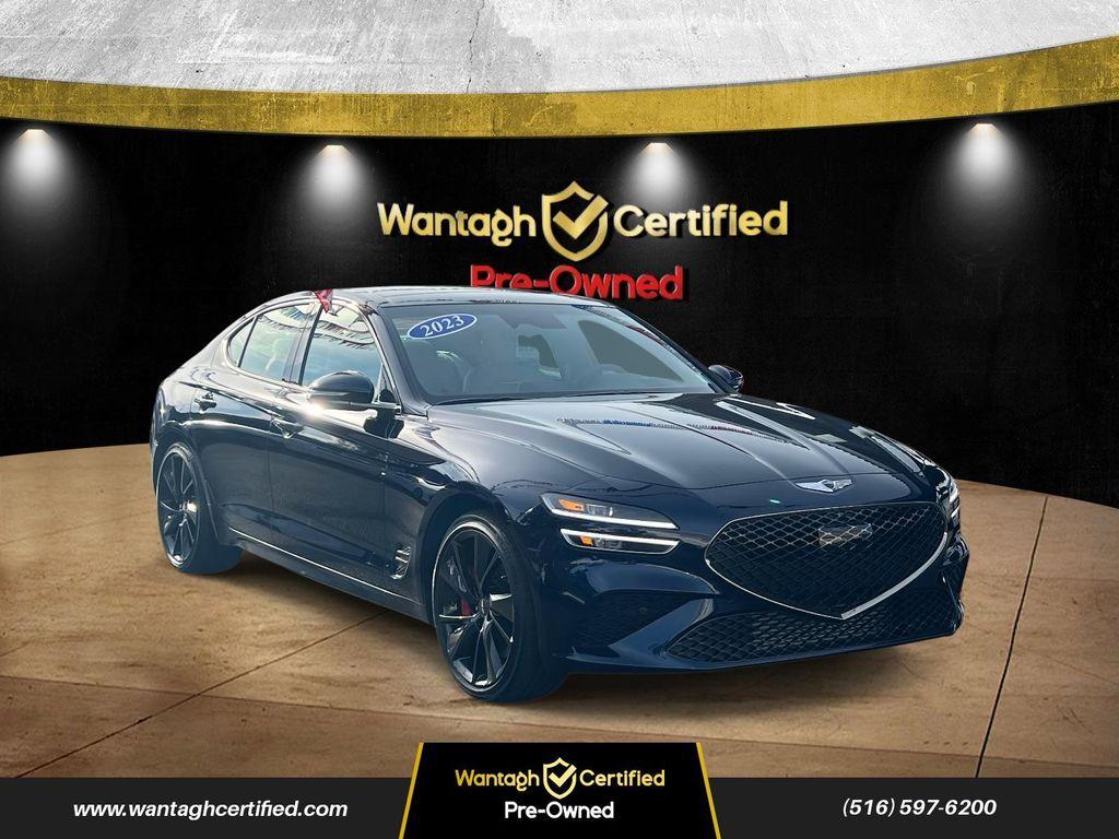 used 2023 Genesis G70 car, priced at $34,795
