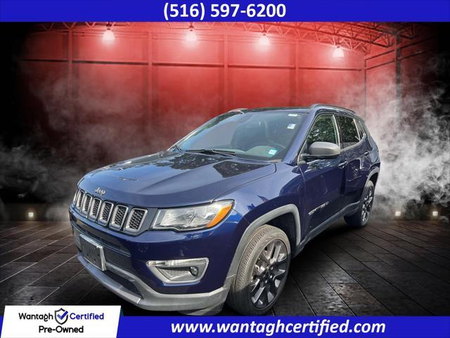 used 2021 Jeep Compass car, priced at $18,295