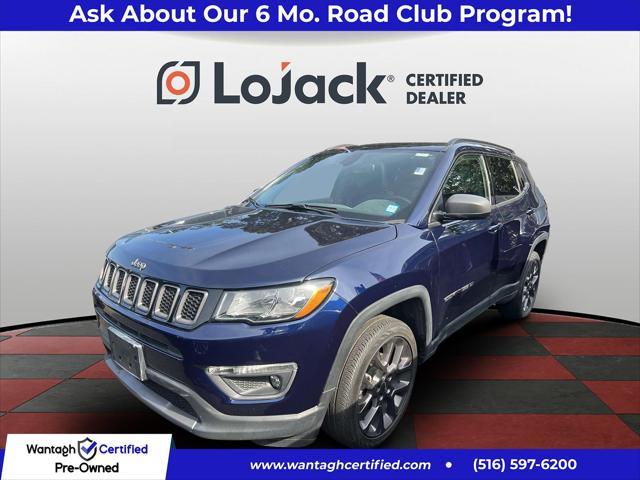 used 2021 Jeep Compass car, priced at $18,295