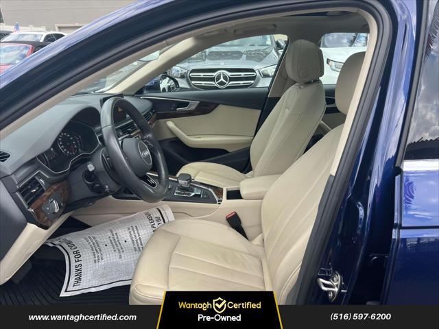 used 2019 Audi A4 car, priced at $17,795