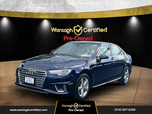 used 2019 Audi A4 car, priced at $17,795
