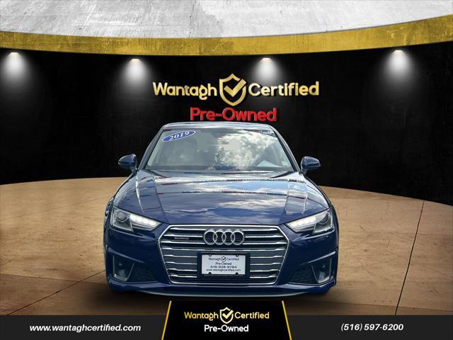 used 2019 Audi A4 car, priced at $17,795