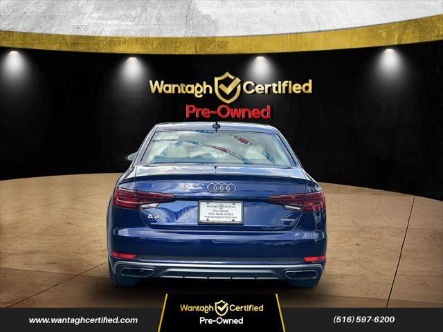 used 2019 Audi A4 car, priced at $17,795