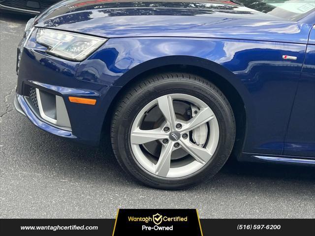 used 2019 Audi A4 car, priced at $17,795