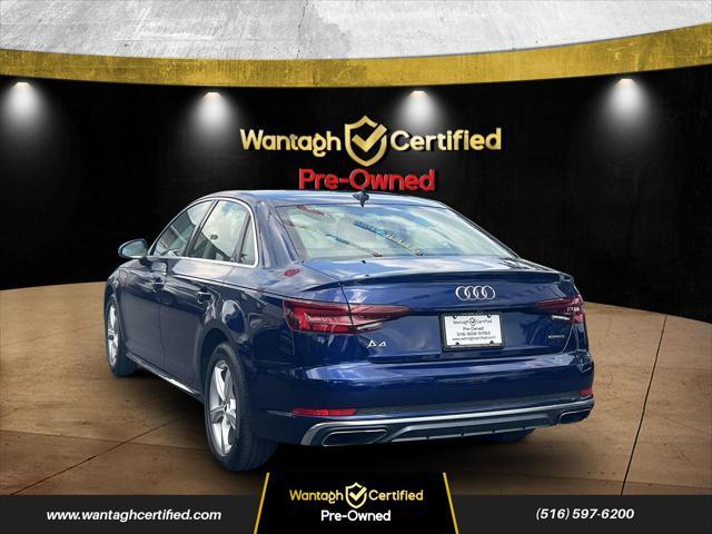 used 2019 Audi A4 car, priced at $17,795