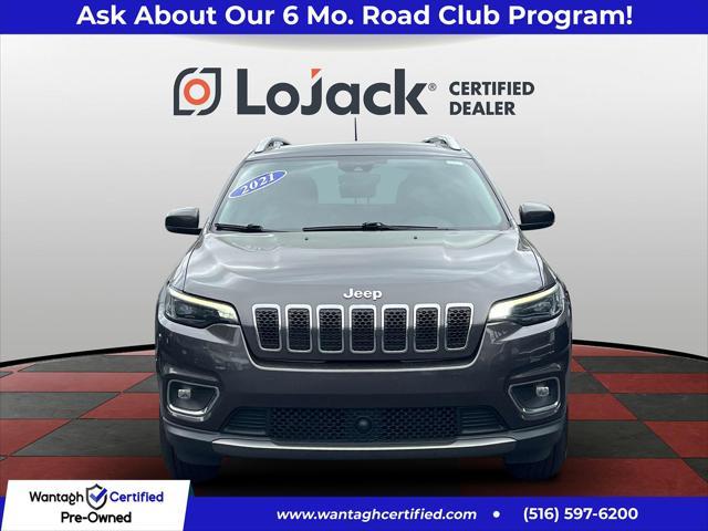 used 2021 Jeep Cherokee car, priced at $18,295