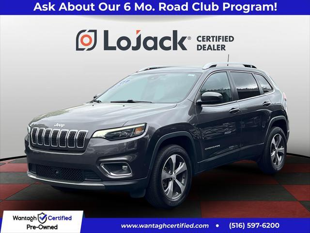 used 2021 Jeep Cherokee car, priced at $18,295