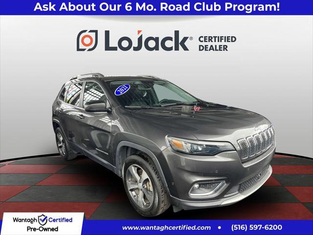 used 2021 Jeep Cherokee car, priced at $18,295