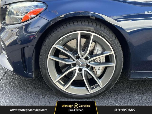 used 2020 Mercedes-Benz AMG C 43 car, priced at $29,995