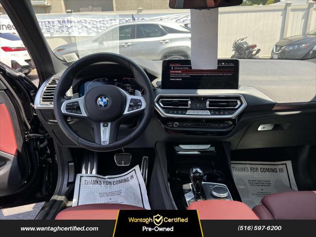 used 2022 BMW X3 car, priced at $31,993
