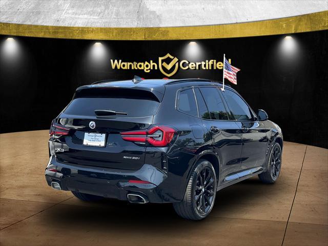 used 2022 BMW X3 car, priced at $31,993
