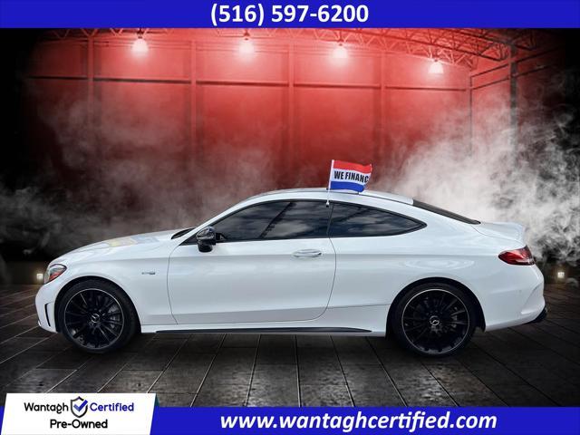 used 2021 Mercedes-Benz AMG C 43 car, priced at $34,295