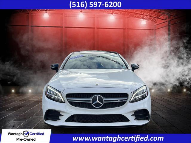 used 2021 Mercedes-Benz AMG C 43 car, priced at $34,295