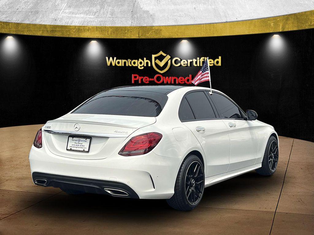 used 2021 Mercedes-Benz C-Class car, priced at $19,795